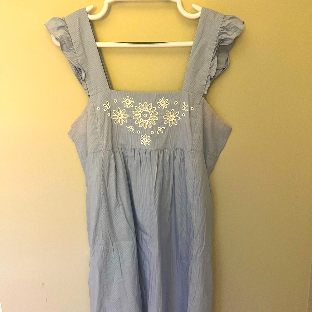 Draper James Embroidered Bodice Dress
